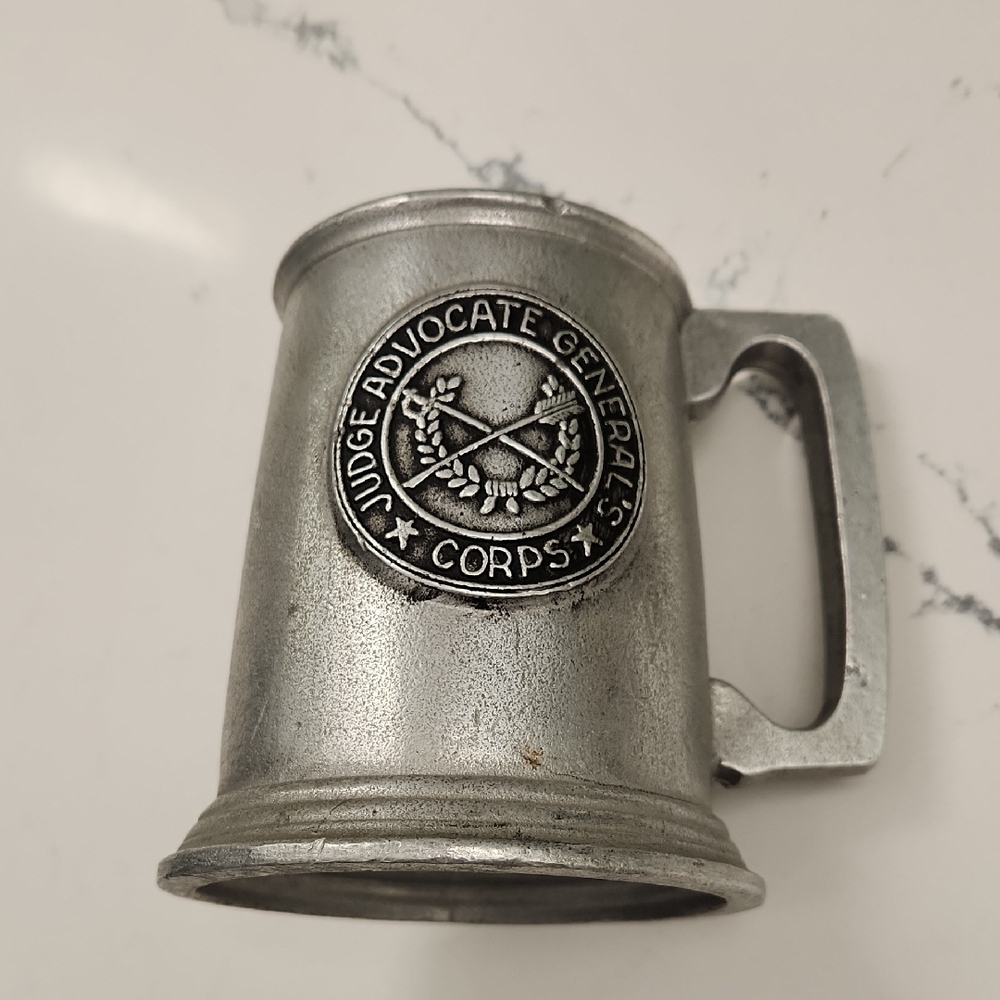 Silver Judge Advocate General's Corps Mug